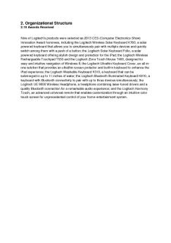 Detailed Information - Logitech