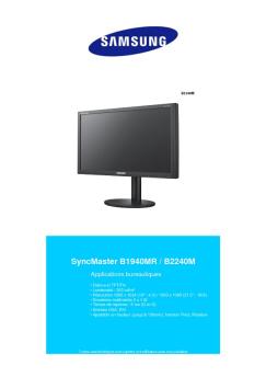 SyncMaster B1940MR / B2240M
