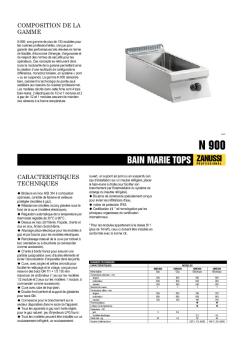 BAIN MARIE TOPS