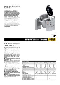 MARMITES ELECTRIQUES