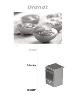 Cuisinière BCG6640 - 4CliK.com