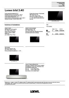 Loewe bild 3.40 - Loewe TV