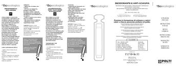 deodorante e anti-schiuma - Polti