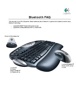 Bluetooth FAQ - Logitech