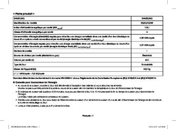 Fiche produit - Samsung