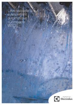 Lave-vaisselle à avancement automatique « Compact » WTCS