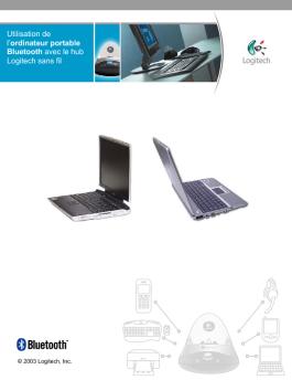 Utilisation de l'ordinateur portable Bluetooth avec le hub ...