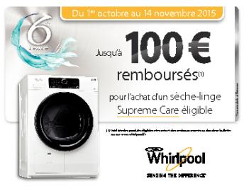 remboursés(1) - Whirlpool