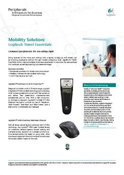 Mobility Solution: Logitech Travel Essentials