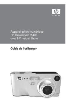 Manuel de l'utilsateur - HP