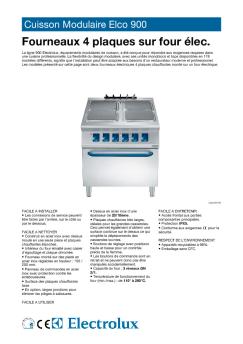 Cuisson Modulaire Elco 900