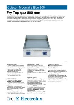 Cuisson Modulaire Elco 900