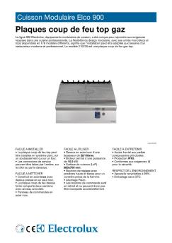 Cuisson Modulaire Elco 900