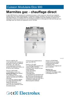 Cuisson Modulaire Elco 900