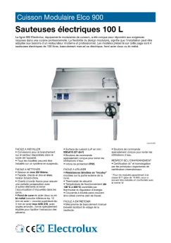 Cuisson Modulaire Elco 900
