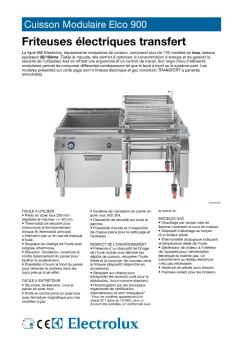 Cuisson Modulaire Elco 900