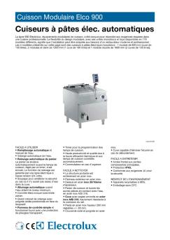 Cuisson Modulaire Elco 900