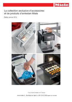 La collection exclusive d'accessoires et de produits d'entretien Miele