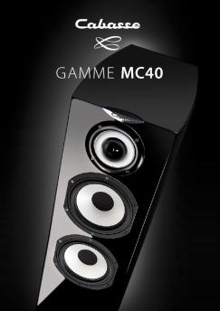 gamme mc40 - Cabasse