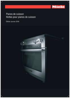 Pianos de cuisson Hottes pour pianos de cuisson