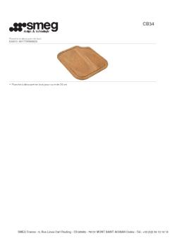 Fiche compacte PDF - Smeg