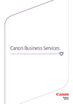Canon Business Services - Canon France