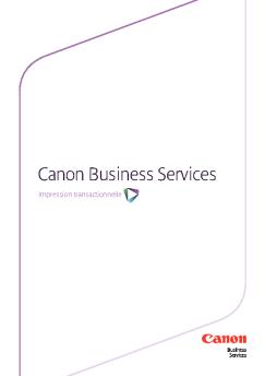 Canon Business Services - Canon France