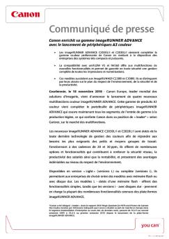 Canon launches plug-in flatbed scanner to support ... - Canon France