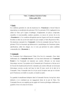 CGA Valeo France Juillet 2016