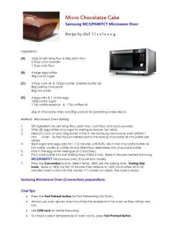 Chocolate Cake - Samsung