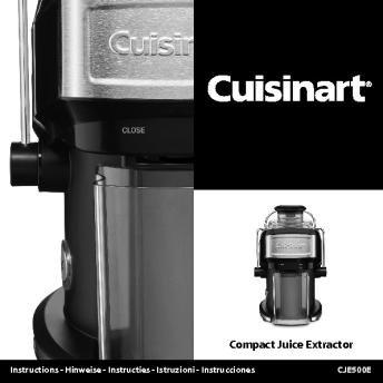 Compact Juice Extractor - Cuisinart