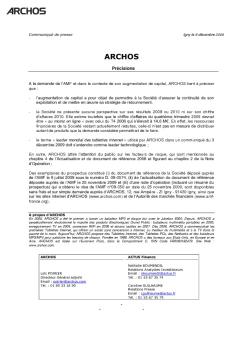 ARCHOS
