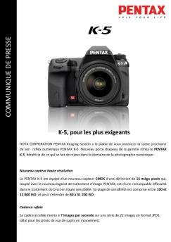 COMMU NIQUE DE PRESSE