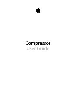 Compressor (4.1.2) - Support - Apple