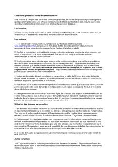 Promotion Epson R3000