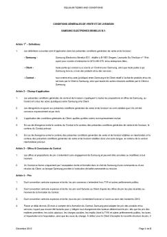 general conditions of sale of astrazeneca b - Samsung