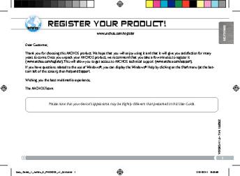 RegisteR youR pRoduct!