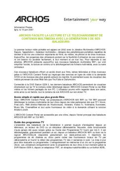 CP ARCHOS_Content_20070615