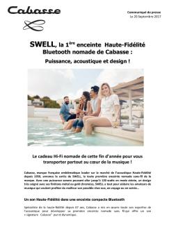 SWELL, la 1ère enceinte Haute-Fidélité Bluetooth ... - Transferts LR