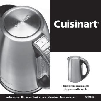 Instructions - Hinweise - Instructies - Istruzioni ... - Cuisinart