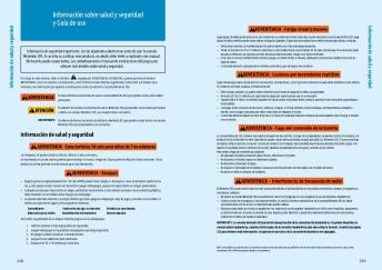 Información sobre salud y seguridad y Guía de uso - Nintendo