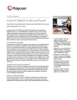CX8000 pour Skype for Business - Polycom