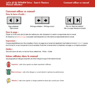 dl dvd toast titanium Manual - LaCie