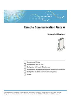 Manuel utilisateur - Ricoh
