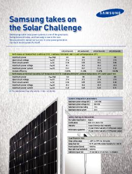 Samsung LPC Series 247 Watt LCP247SM-06S - Solar ...