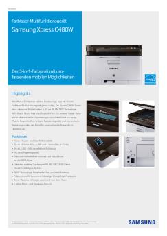 Samsung Xpress C480W
