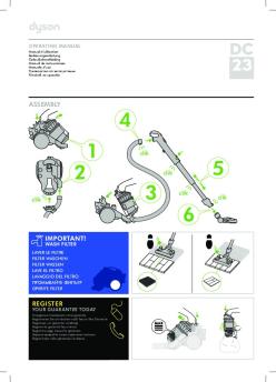 register assembly important! - Dyson