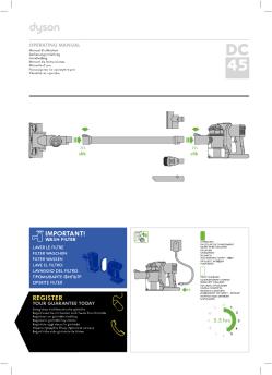 register important! - Dyson