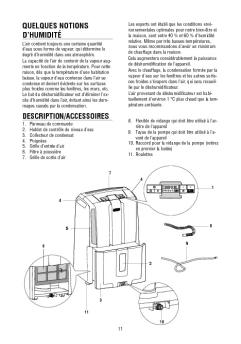 QUELQUES NOTIONS D'HUMIDITÉ DESCRIPTION/ACCESSOIRES