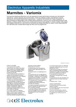 Electrolux Appareils Industriels